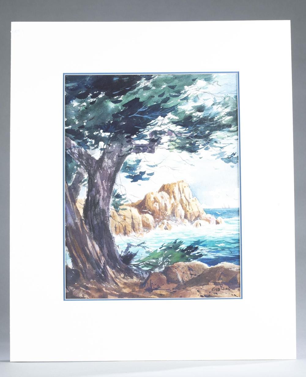 Georg Jung comparable auction result: georg jung 17 mile drive w p