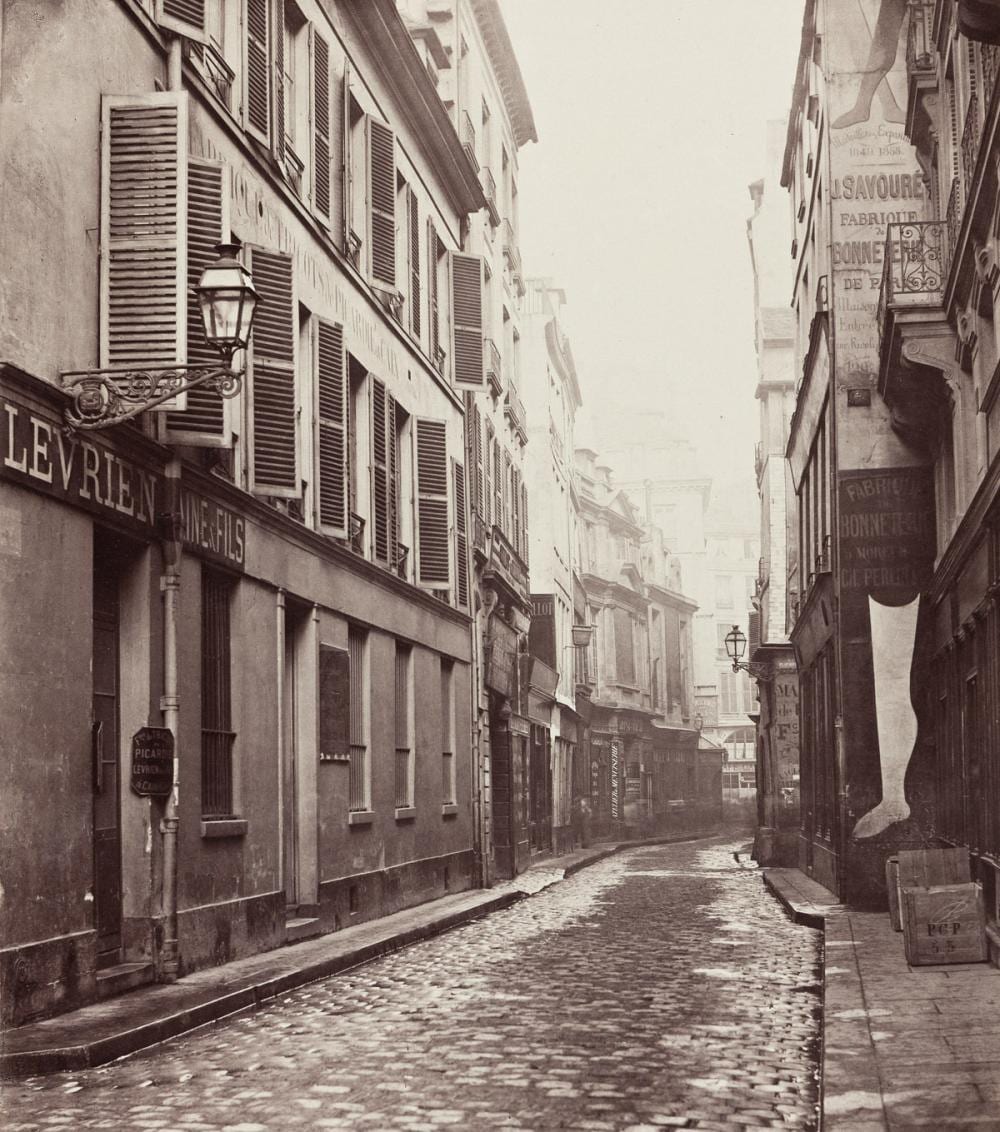 Charles Marville comparable auction result: charles marville 1813 1879 rue des d chargeurs de la rue de rivoli