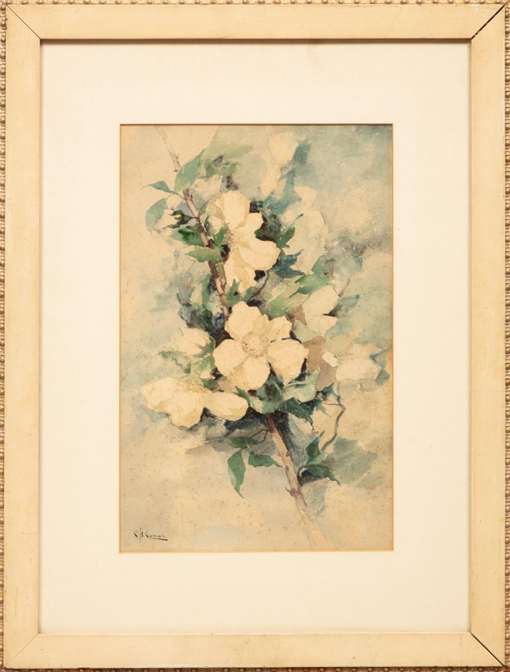 Charlotte Buell Coman comparable auction result: charlotte buell coman american iowa 1833 1924