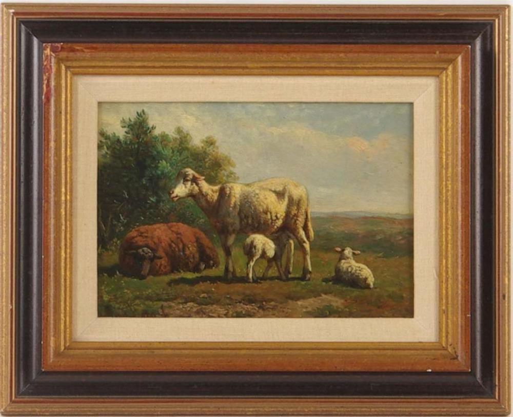 Frans Lebret comparable auction result: frans lebret 1820 1909