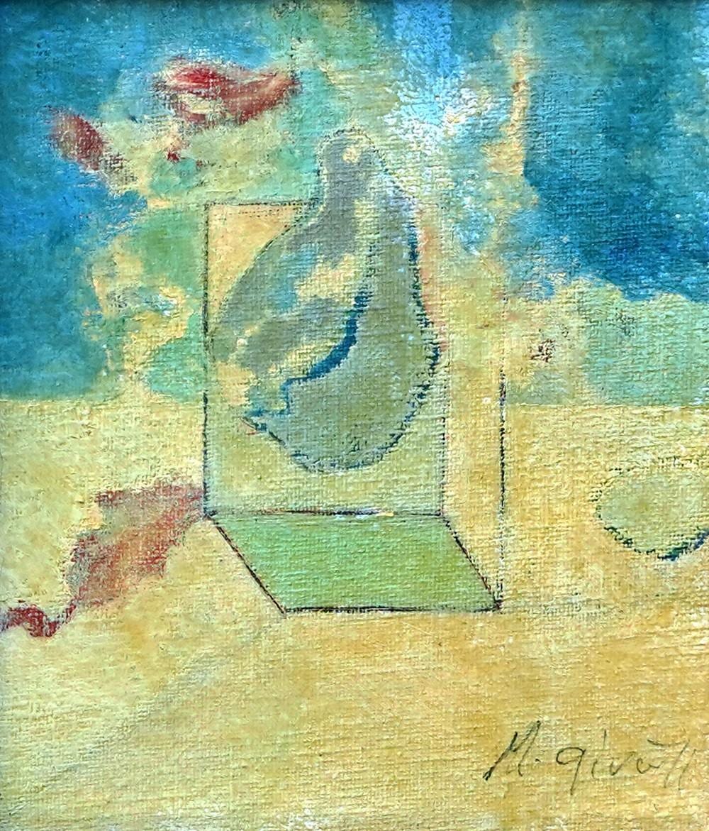 moshe givati 1934 2012 surreal scene · The Bidder · 2022-01-26 Moshe Givati comparable auction result: moshe givati 1934 2012 surreal scene