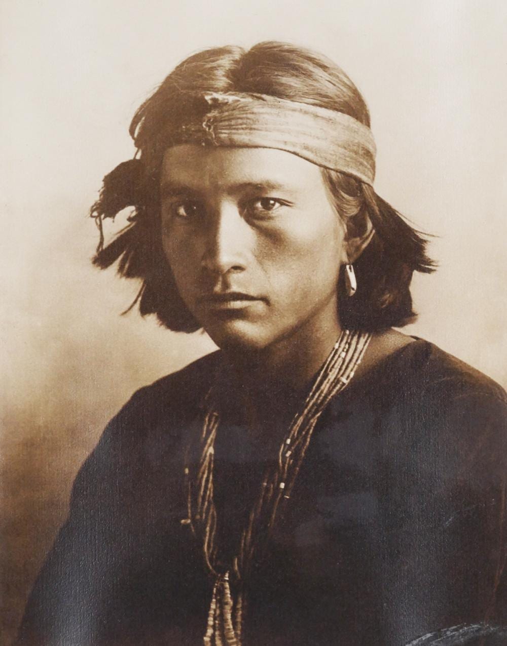 Karl Moon comparable auction result: karl moon navaho boy photograph