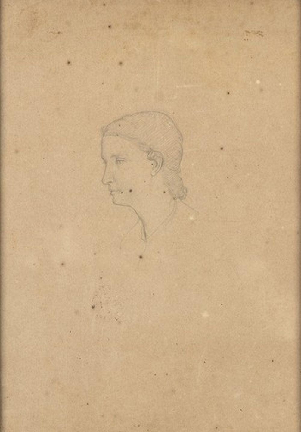 Nino Costa comparable auction result: nino costa rome 1826 marina di pisa 1903 woman portrait