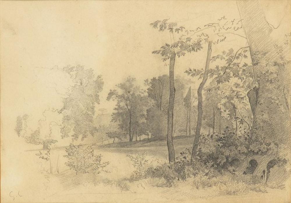 Nino Costa comparable auction result: nino costa rome 1826 marina di pisa 1903 wood