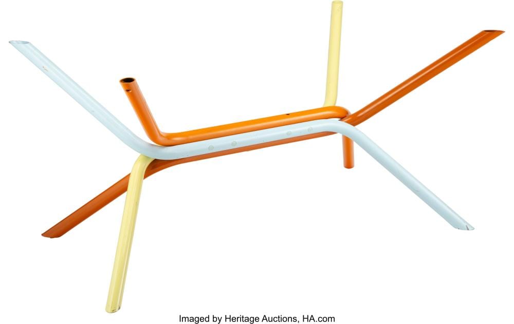 ross lovegrove welch b 1958 rectangular table by knoll 2007 powder coated t · Heritage Auctions · 2022-02-10 Ross Lovegrove comparable auction result: ross lovegrove welch b 1958 rectangular table by knoll 2007 powder coated t