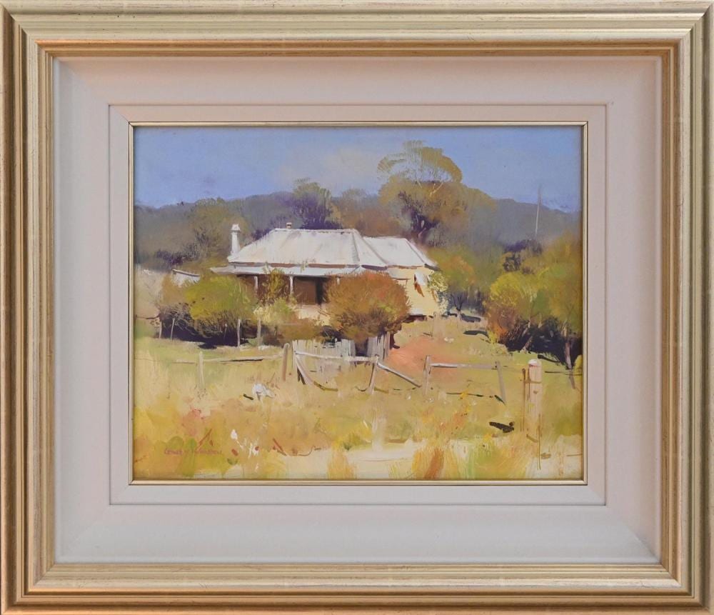 colley whisson pioneer s homestead nsw 2006 oil on board 26 x 32cm frame size 44 x 51cm · Leonard Joel · 2022-01-27 Colley Whisson comparable auction result: colley whisson pioneer s homestead nsw 2006 oil on board 26 x 32cm frame size 44 x 51cm