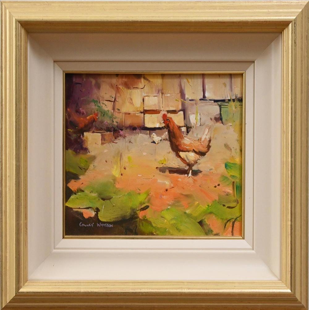 colley whisson the chookyard 2006 oil on board 21 x 26cm frame size 40 x 44cm · Leonard Joel · 2022-01-27 Colley Whisson comparable auction result: colley whisson the chookyard 2006 oil on board 21 x 26cm frame size 40 x 44cm
