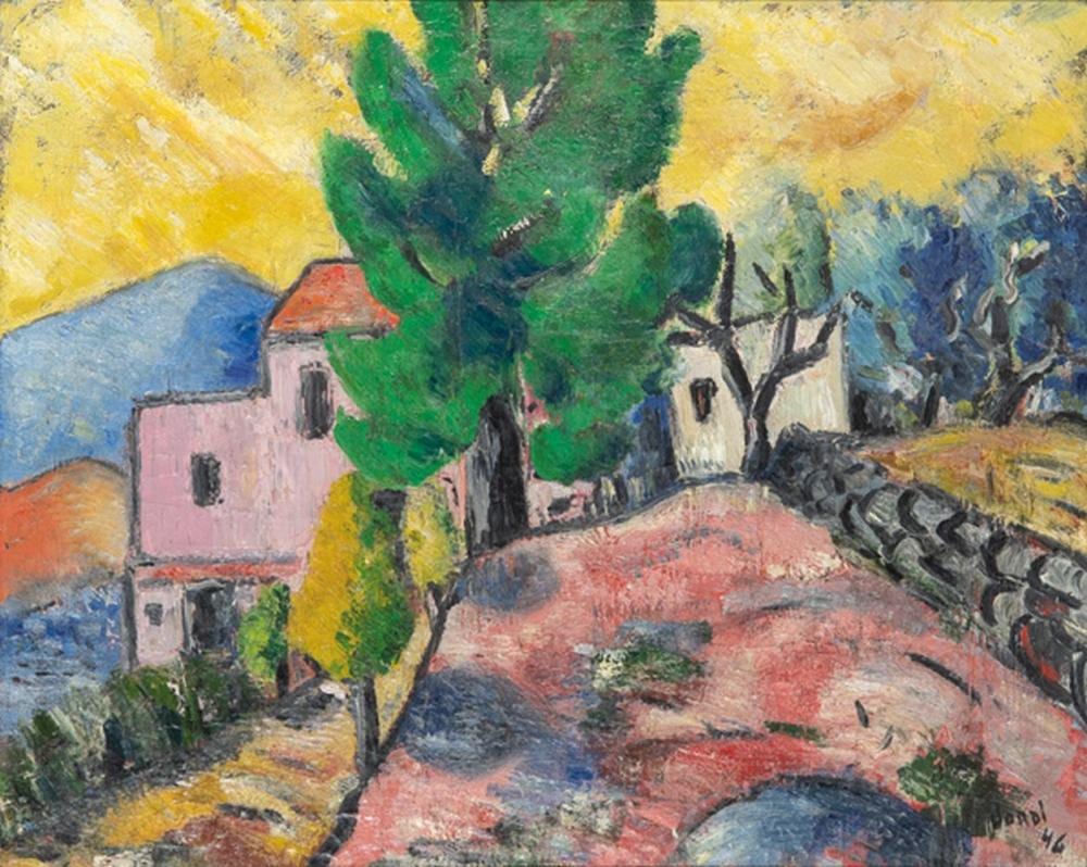 Jordi Mercadé Farrés comparable auction result: jordi mercade landscape
