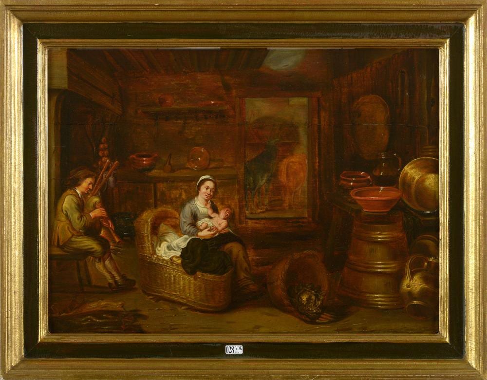 Abraham Willemsens comparable auction result: huile sur panneau de ch ne aux mains de la ville d anvers mate