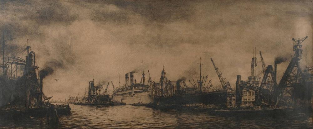 albert hemelman der hafen von amsterdam · Auktionshaus Mehlis GmbH · 2022-02-26 Albert Hemelman comparable auction result: albert hemelman der hafen von amsterdam