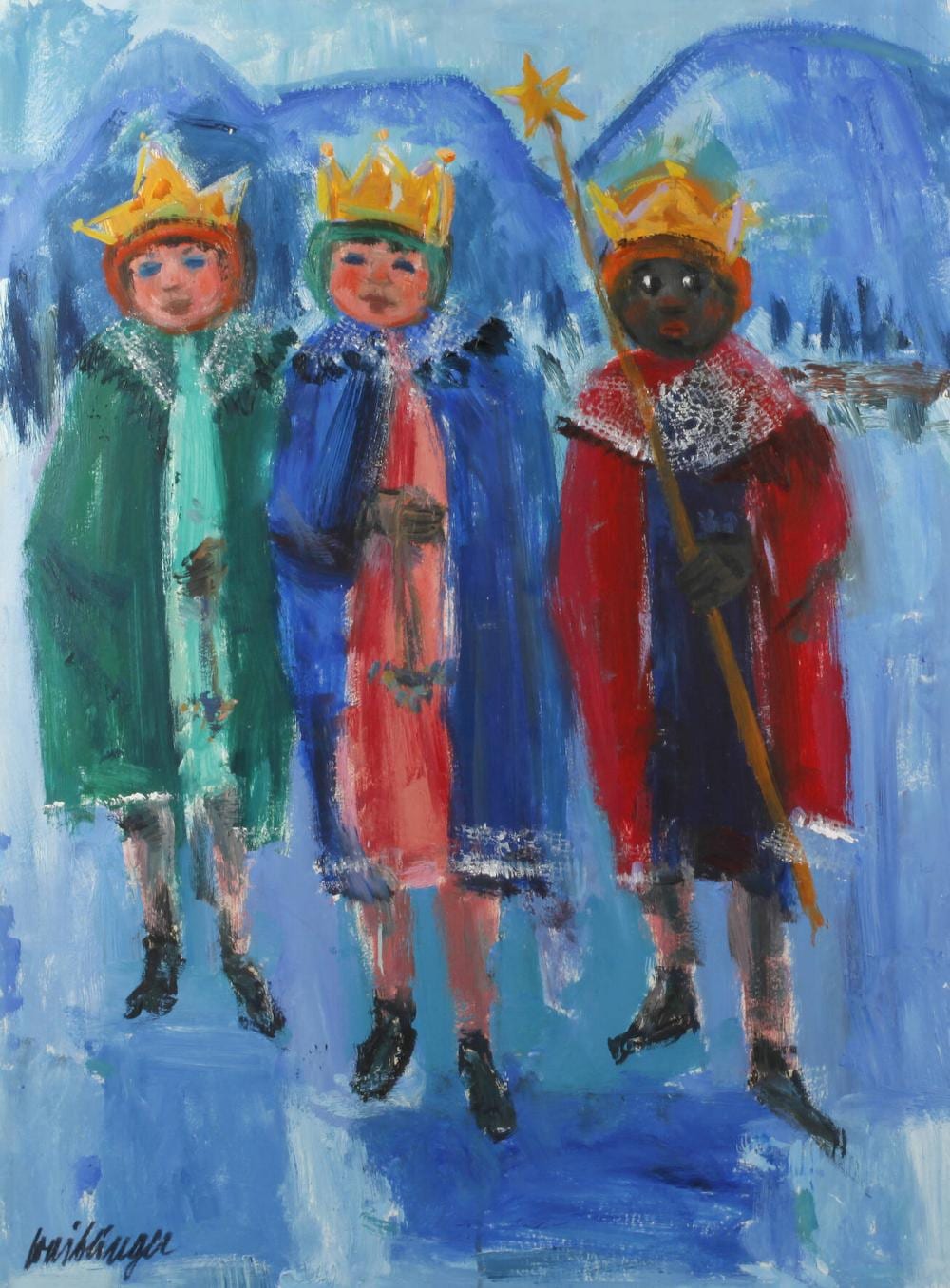 Hans Waiblinger comparable auction result: hans waiblinger heilige drei k nige