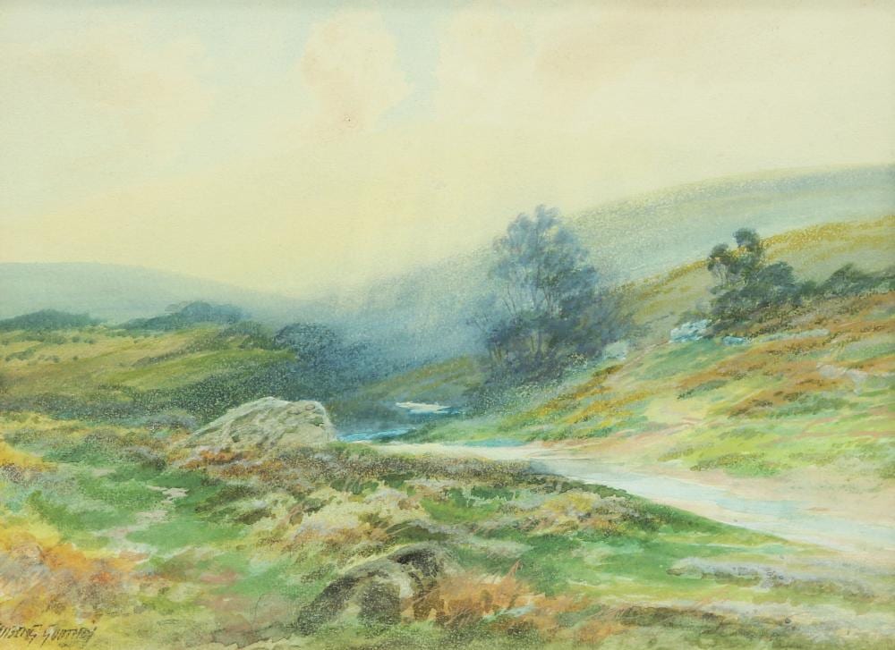 John Bates Noel comparable auction result: john bates noel exh 1893 1909 goodrich castle signed lower left ins