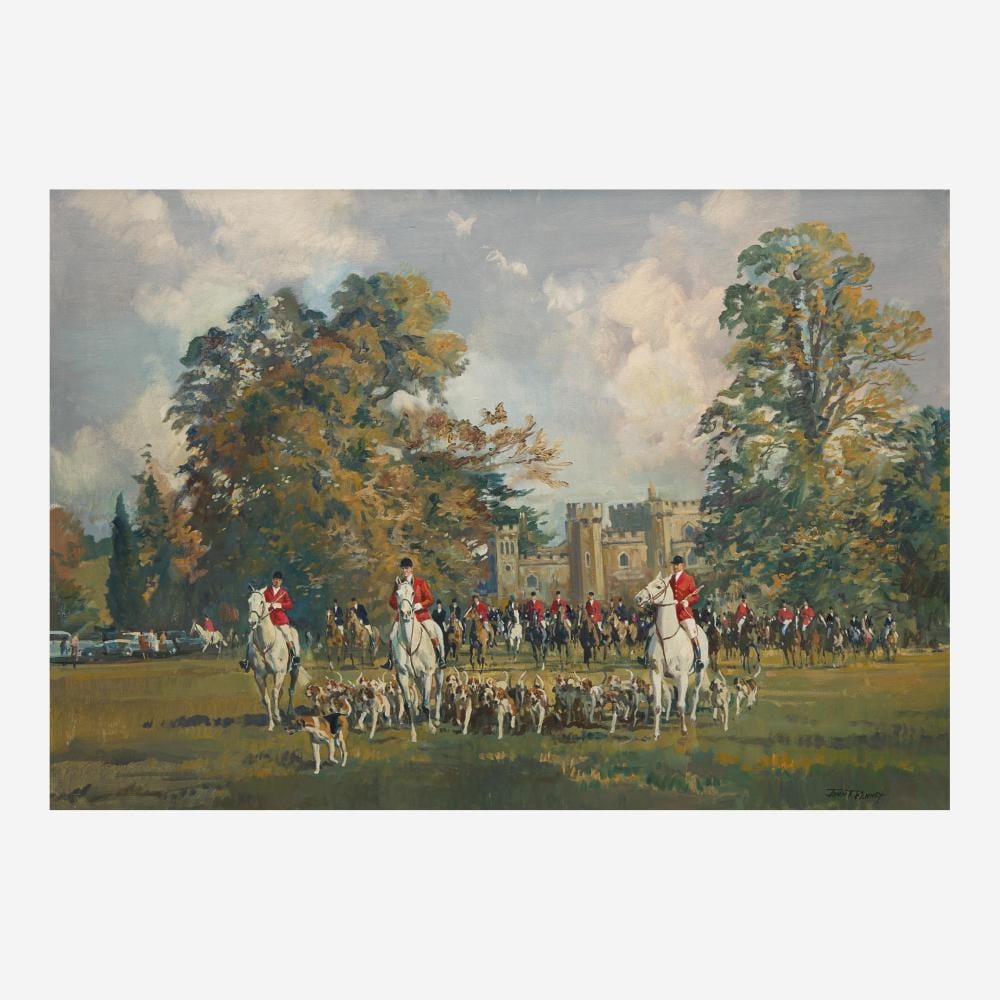 John Theodore Eardley Kenney comparable auction result: john theodore eardley kenney british 1911 1972 the meet