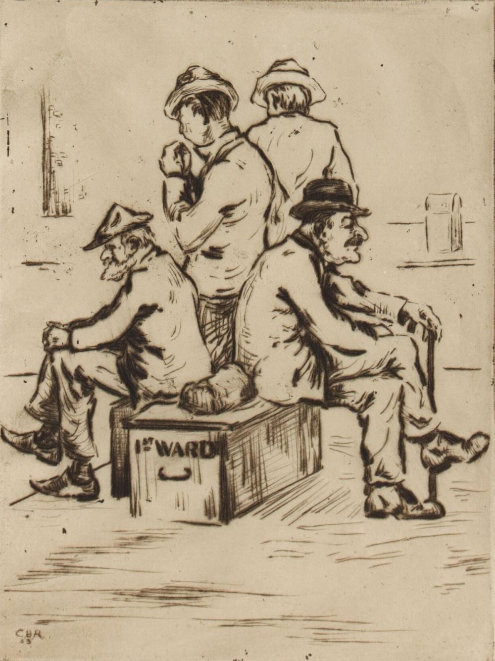Charles B. Rogers comparable auction result: charles b rogers 1911 1987 pencil signed etching