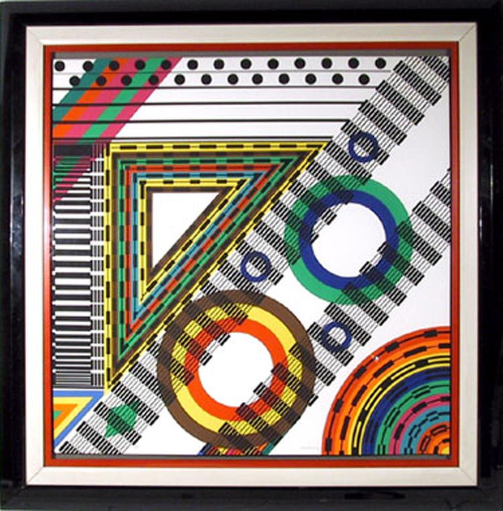 Leo Maranz, Counterpart, Screenprint sold by RoGallery, lot 134 — auction record photograph