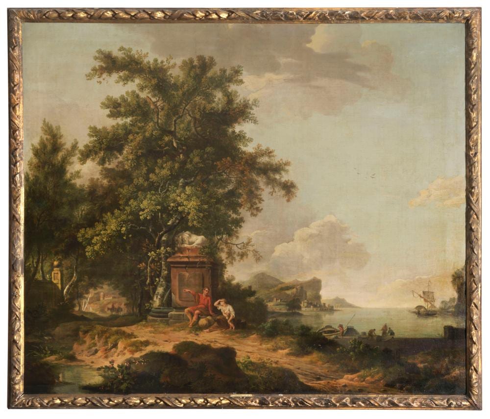 Egbert van Drielst comparable auction result: oil painting by egbert van drielst