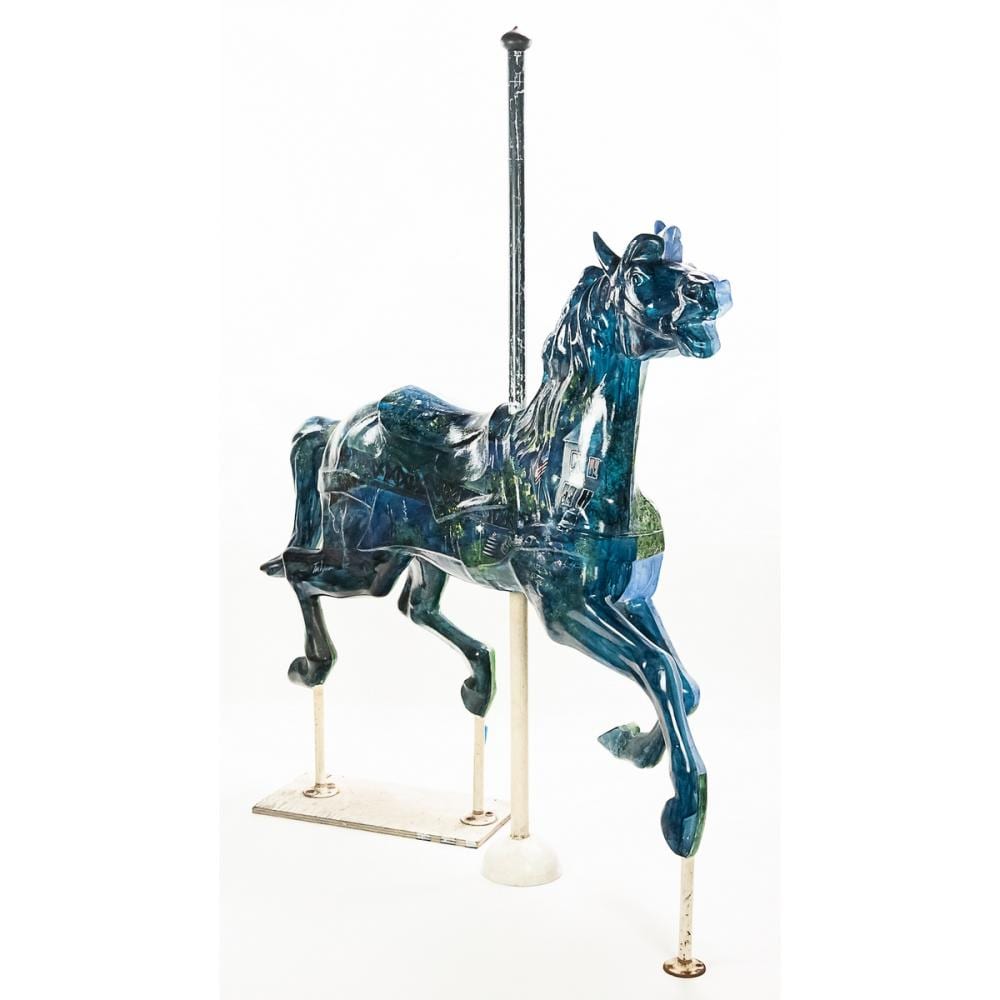 tom lynch signed painted carousel horse · Donley Auction Services · 2022-02-26 Tom Lynch comparable auction result: tom lynch signed painted carousel horse