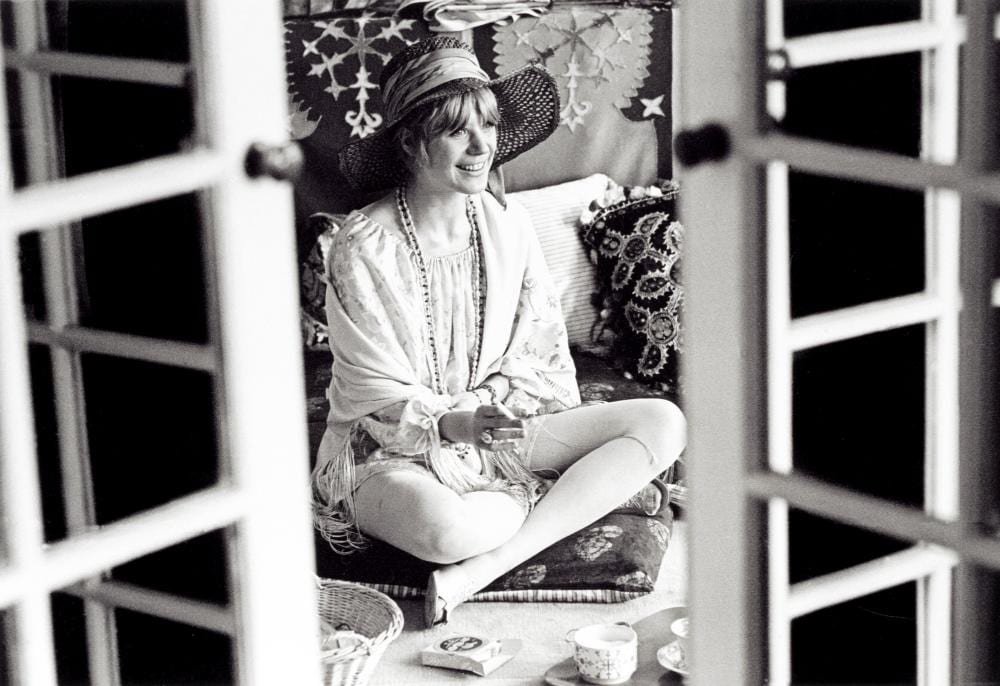 Michael Ward comparable auction result: michael ward british 1929 2011 marianne faithful 1967 printed later unframed