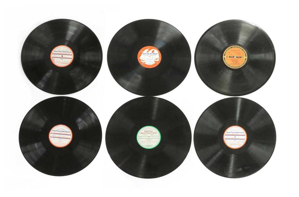 P Series  Transcription Discs: (15in) (187): sold by Sworders, lot 33 — auction record photograph