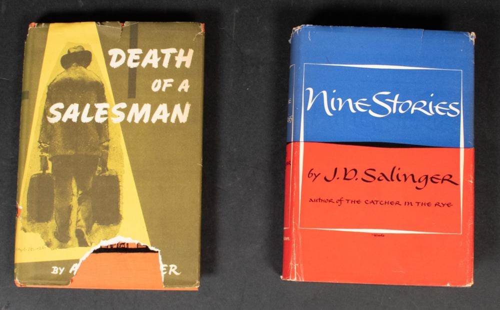Arthur Miller comparable auction result: arthur miller jd salinger books