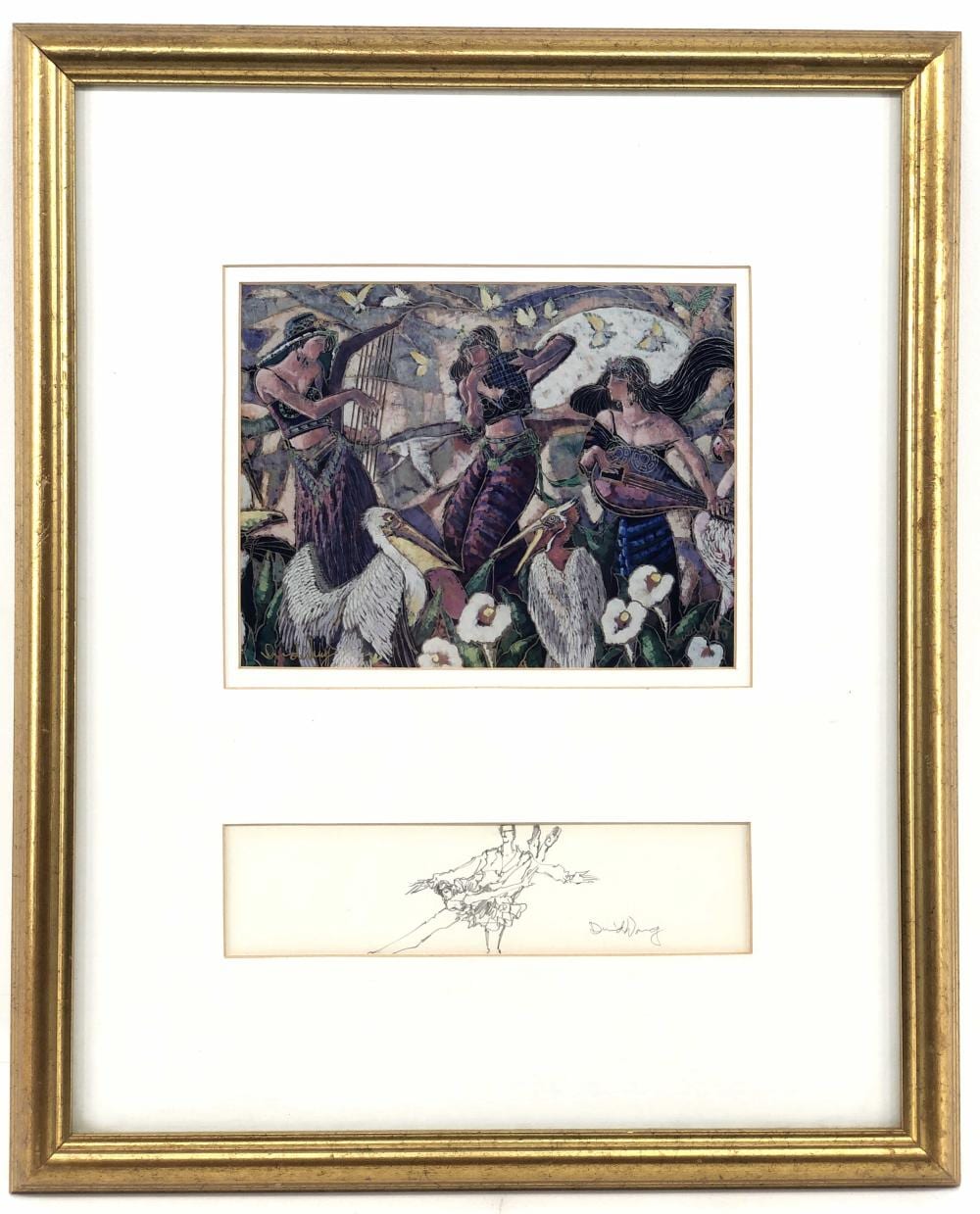 david wong original pencil sketch hand signed lithograph · Bradford's · 2022-03-13 David Wong comparable auction result: david wong original pencil sketch hand signed lithograph
