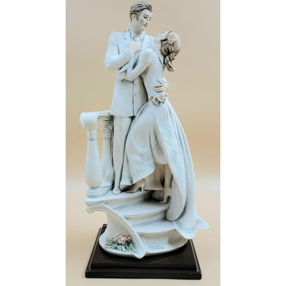 FLORENCE GIUSEPPE ARMANI FIGURINE "LOVE'S ECSTASY" sold by RB Fine Arts, lot 420 — auction record photograph