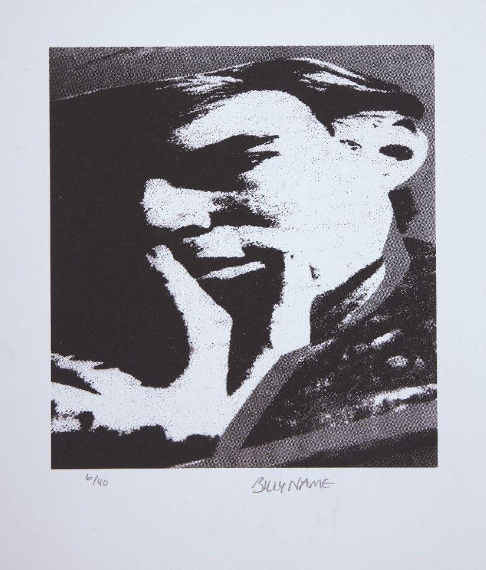 Billy Name comparable auction result: billy name american 1940 2016 untitled andy s self portrait screenprint on wove signed and nu