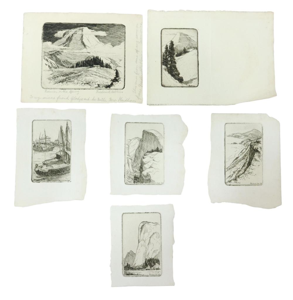 6 frederick robbins 1893 1974 etchings · Austin Auction Gallery · 2022-02-26 Frederick Robbins comparable auction result: 6 frederick robbins 1893 1974 etchings