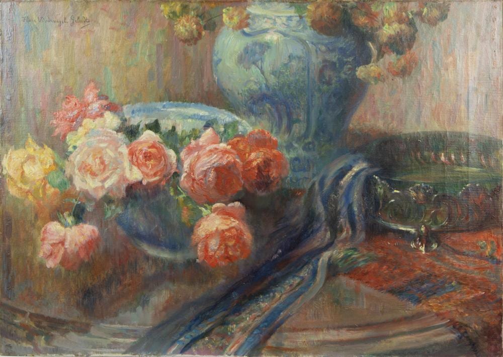 Flore Geleedts comparable auction result: flore vindevogel geleedts 1866 1938
