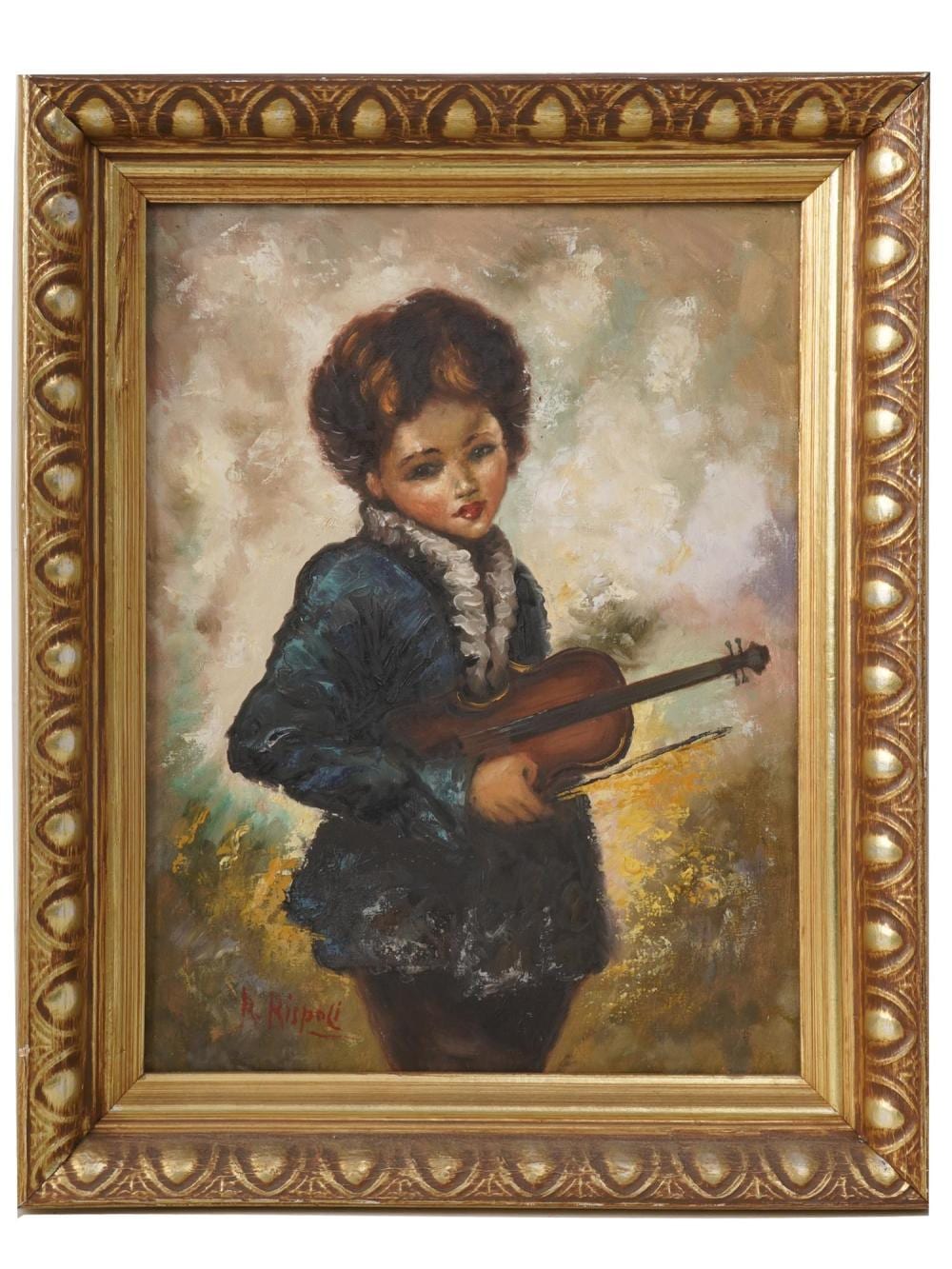 italian oil painting musician by franco rispoli · Antique Arena Inc · 2022-03-05 Franco Rispoli comparable auction result: italian oil painting musician by franco rispoli