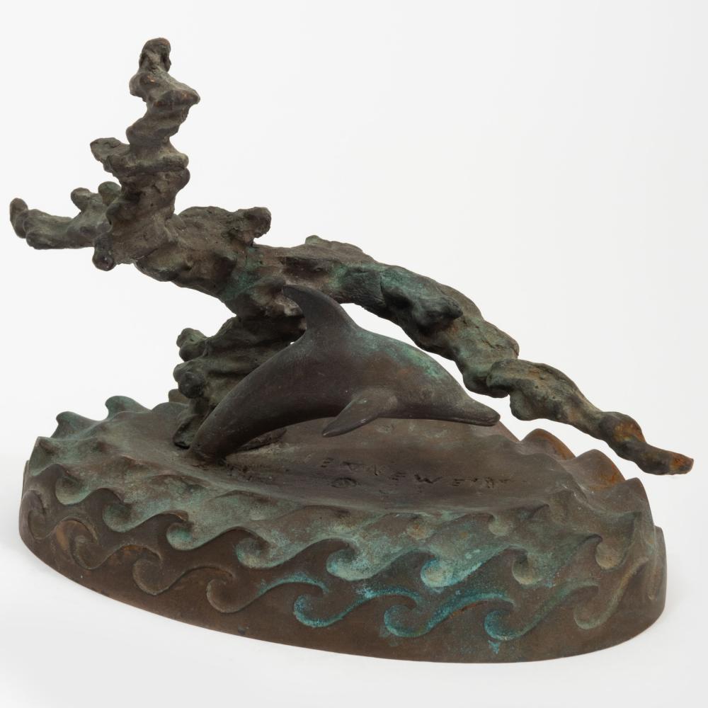carl paul jennewein 1890 1978 dolphin and waves · STAIR · 2022-03-02 Carl Paul Jennewein comparable auction result: carl paul jennewein 1890 1978 dolphin and waves