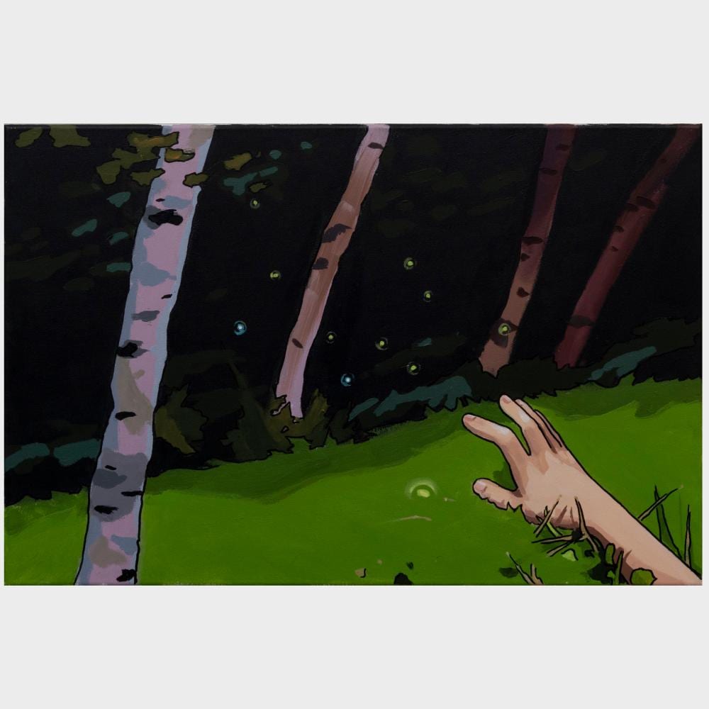 Christopher Winter comparable auction result: christopher winter b 1968 untitled reaching