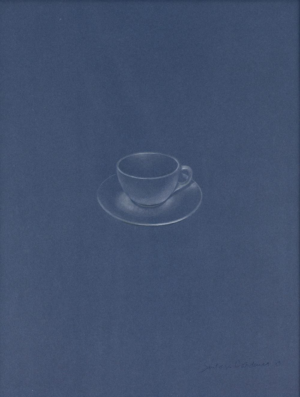 Santiago Cardenas comparable auction result: santiago cardenas 1937 taza 1989 pastel sobre papel medidas 63 x 48 cm