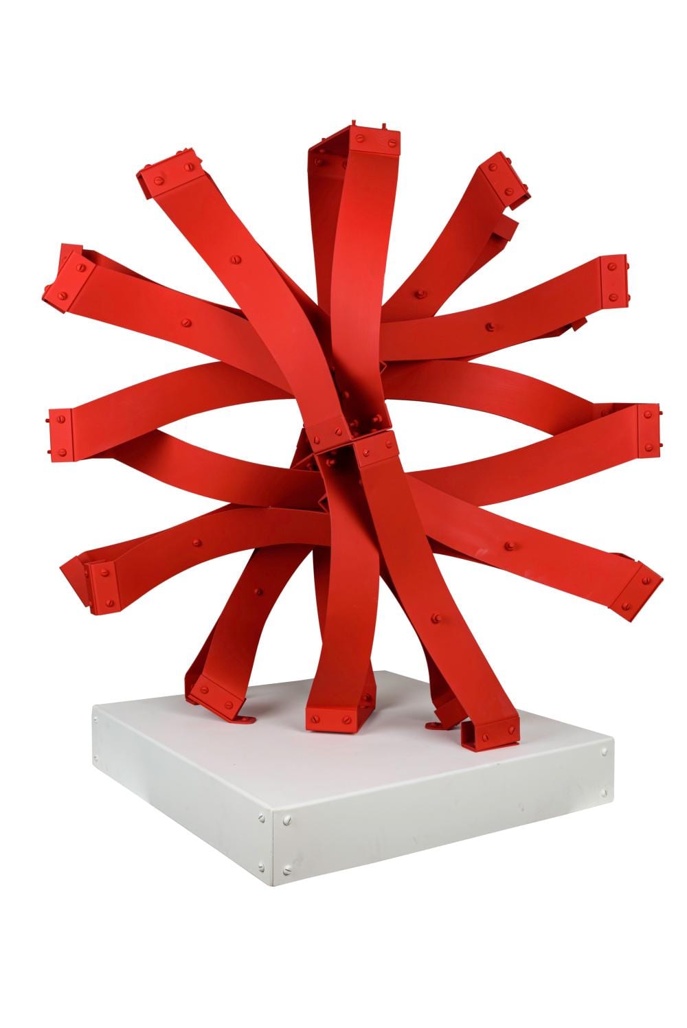 Edgar Negret (1920-2012) Sol, 1985 Aluminio pintado Medidas: 102 x 90 x 72 cm comparable sale