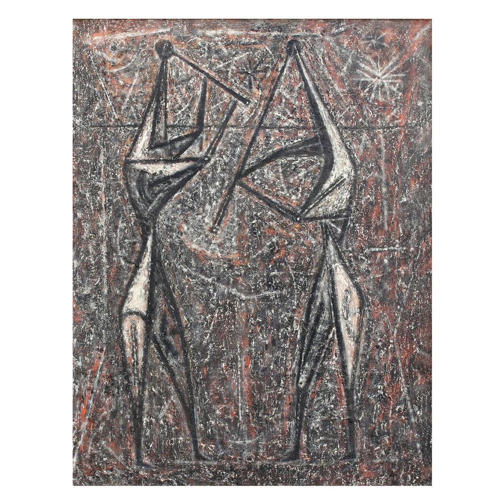 Arturo Luz (1926 - 2021) - Duetto (Duet) comparable sale