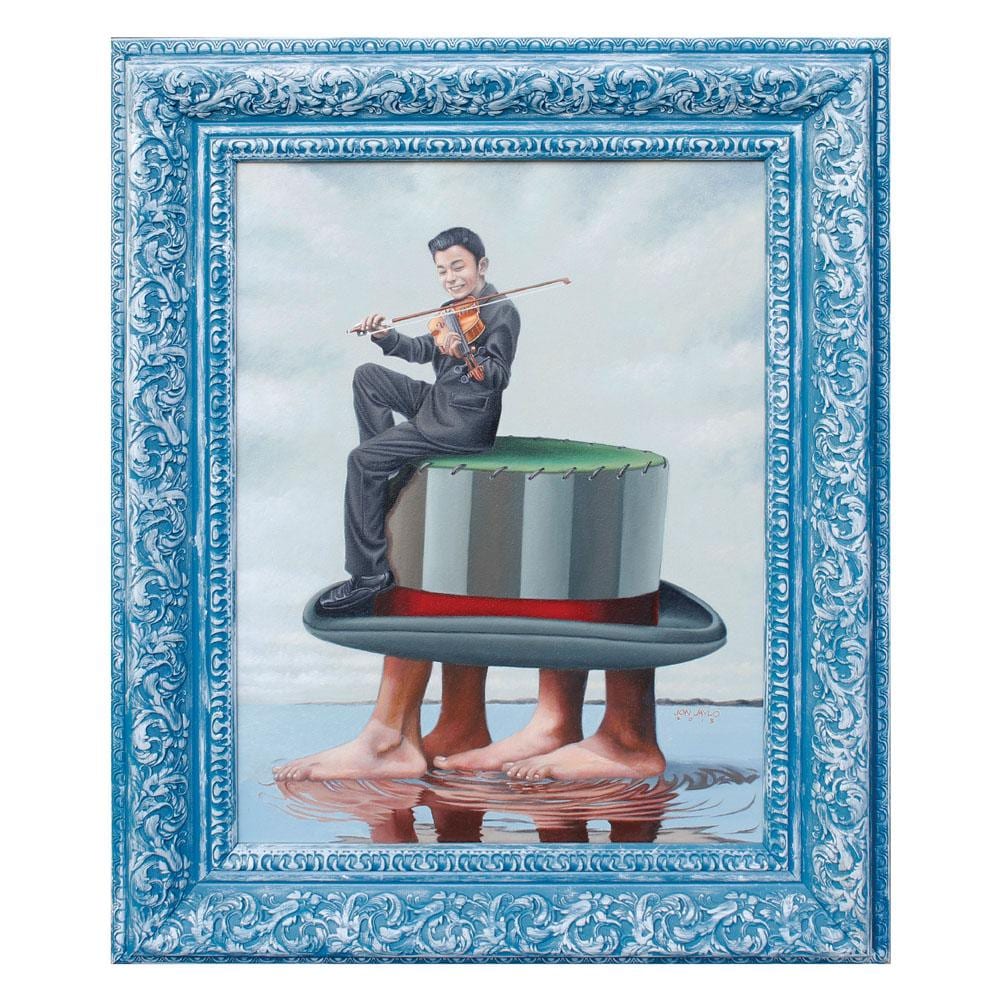 Jon Jaylo comparable auction result: jon jaylo b 1975 walking on water