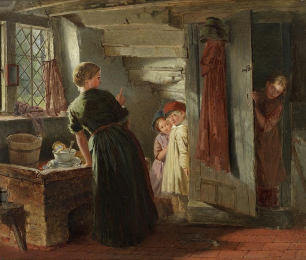 william henry knight british 1823 1863 hide and seek · Bonhams · 2022-03-09 William Henry (1823) Knight comparable auction result: william henry knight british 1823 1863 hide and seek