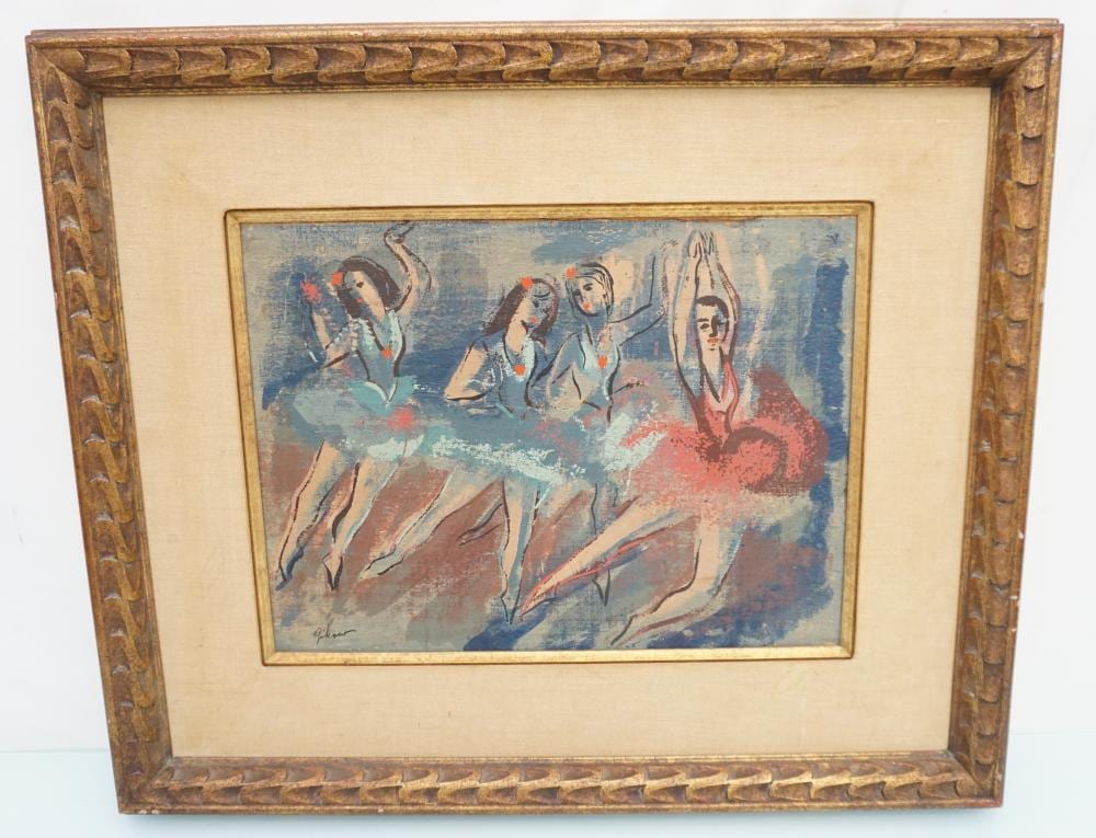 Ruth Gikow comparable auction result: ruth gikow 1915 1982 mid century dancers