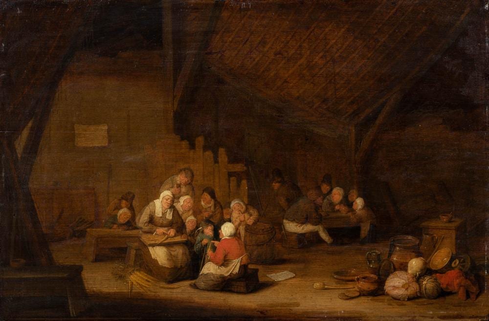 Bartholomeus Molenaer comparable auction result: bartholomeus molenaer um 1618 1650