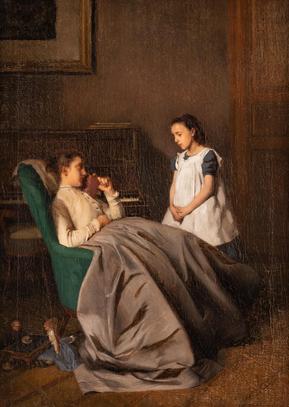 hermann kaulbach die kinderbeichte · Hargesheimer Kunstauktionen Düsseldorf · 2022-03-11 Hermann Kaulbach comparable auction result: hermann kaulbach die kinderbeichte