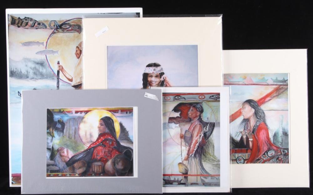 Margie Jackson comparable auction result: margie jackson 1934 2021 native prints collection