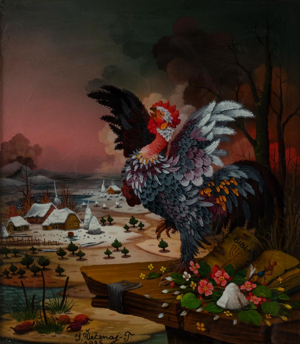 Ivan Vecenaj comparable auction result: ivan vecenaj croatian 1920 2013 turkey talk 1985