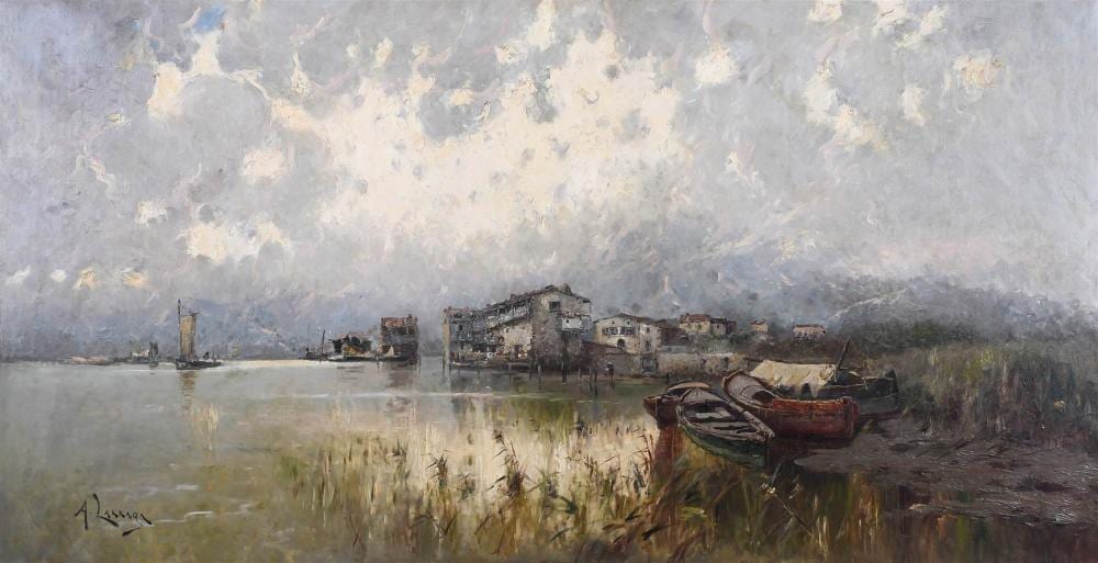 Andrés Larraga y Montaner comparable auction result: andr s larraga y montaner 1861 1931 landscape