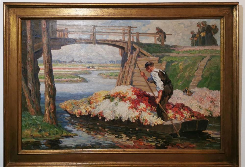 August Lüdecke-Kleve comparable auction result: august l decke cleve painting