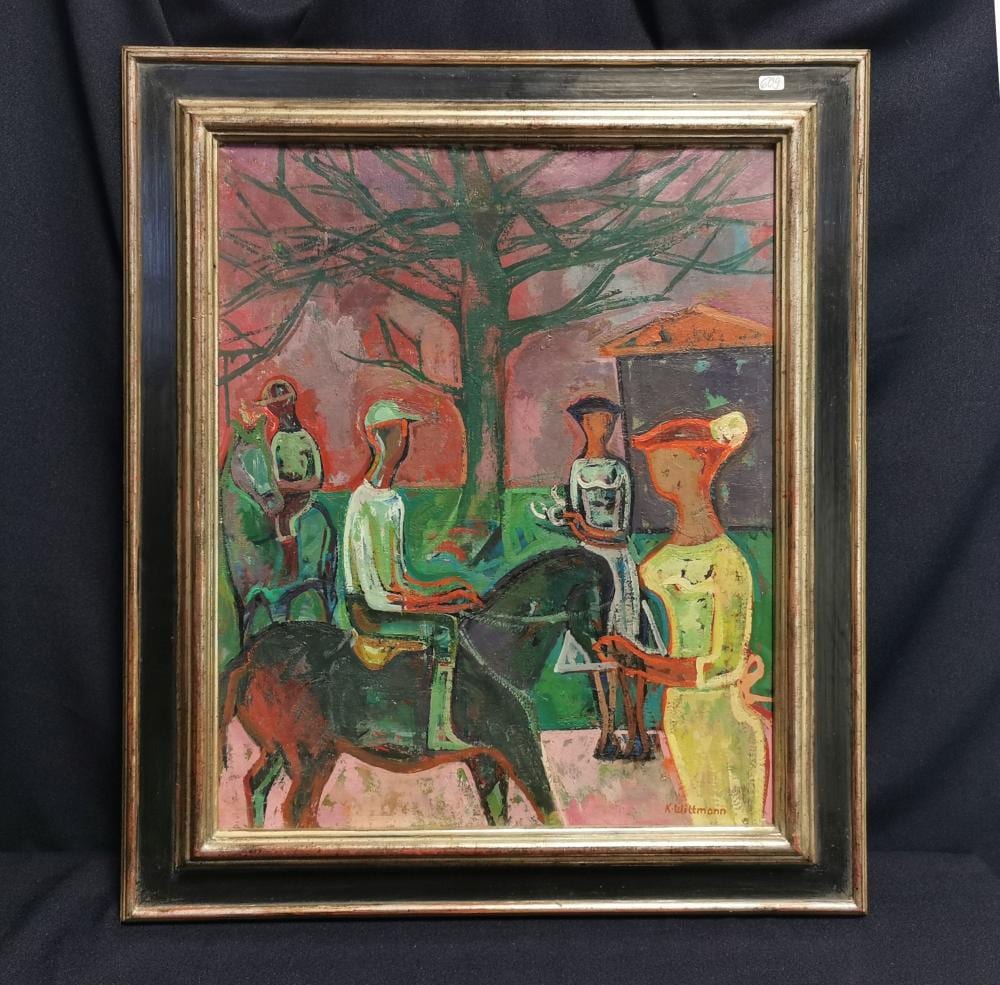 Karoline Wittmann comparable auction result: karoline wittmann painting