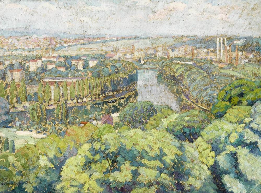 harry b lachman 1886 1975 the seine at meudon bellevue france 23 3 4 x 32 in 60 3 x 81 3 cm painted in 1919 · Bonhams · 2022-03-09 Harry B. Lachman comparable auction result: harry b lachman 1886 1975 the seine at meudon bellevue france 23 3 4 x 32 in 60 3 x 81 3 cm painted in 1919