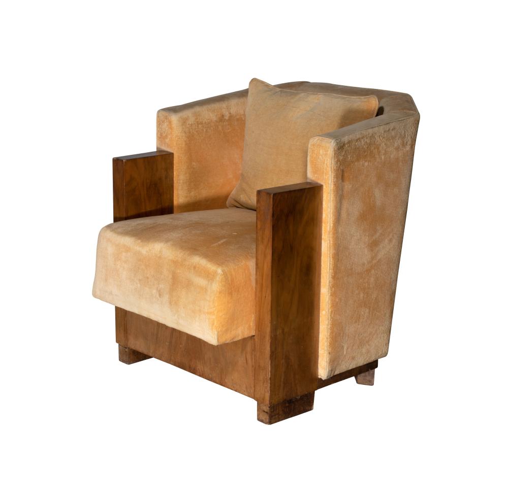 Michel Dufet comparable auction result: michel dufet 1888 1985 fauteuil cubique circa 1929
