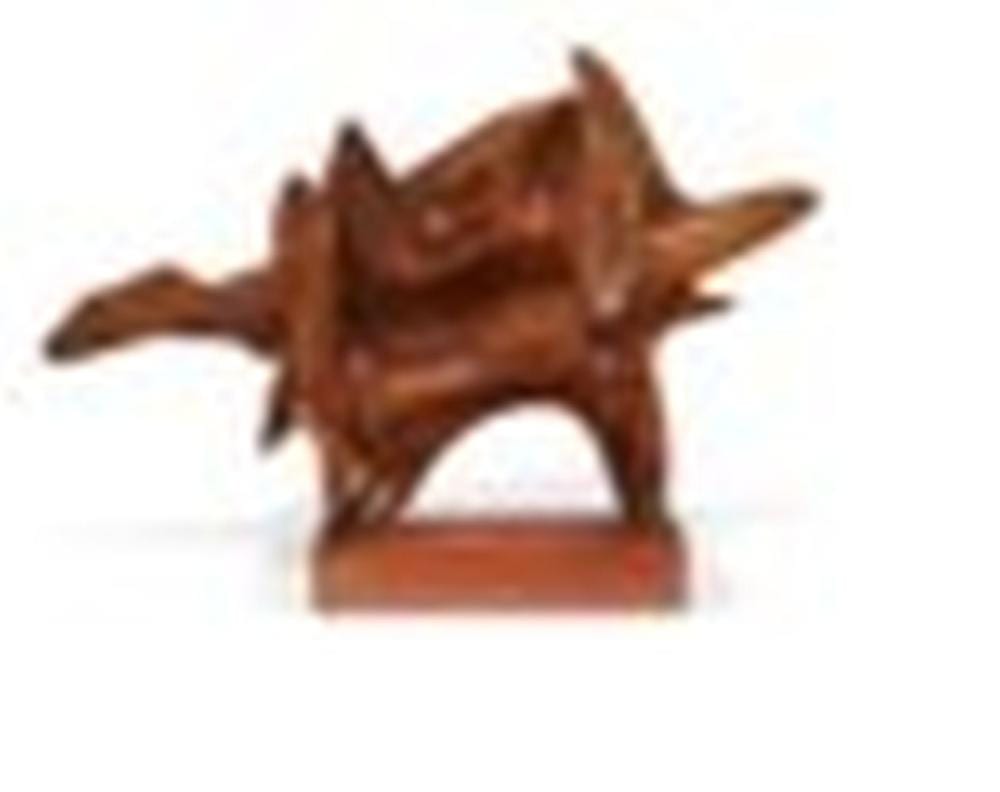 Francisco Narváez comparable auction result: francisco narv ez 1905 1982 ra z wood height 23 in 58 4 cm width 33