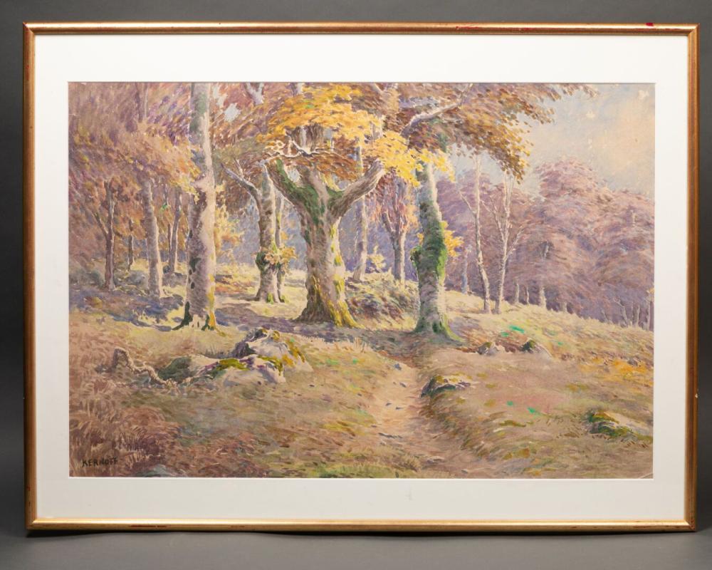 Harry Aaron Kernoff comparable auction result: harry aaron kernoff 1900 1974