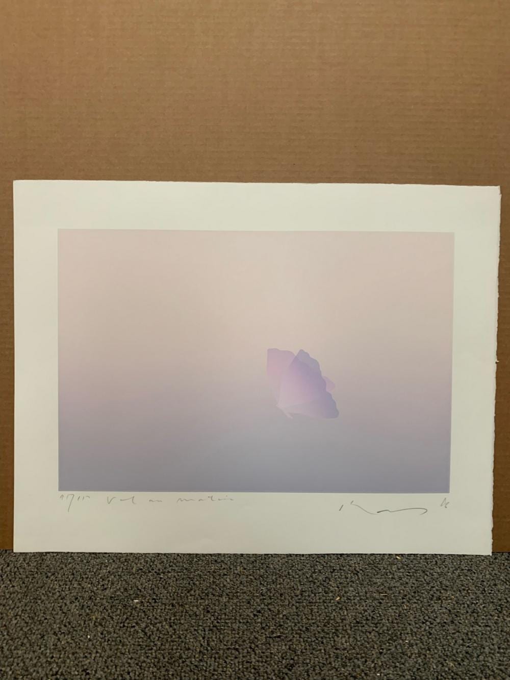 Kozo Inoue comparable auction result: kozo inoue vol au martin signed limited edition serigraph